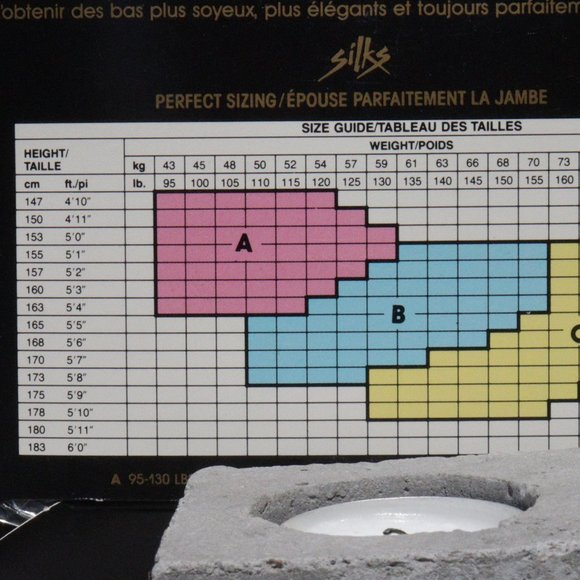 🌏 3 Packs of Vintage Black Pantyhose - Size B - Picture 7 of 10